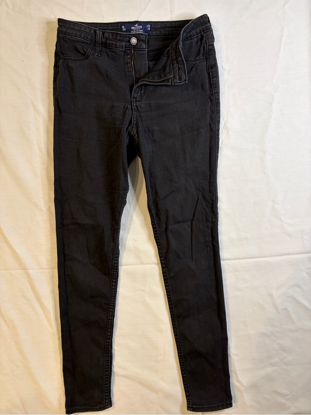 Hollister Charcoal High-Rise Skinny Jeans